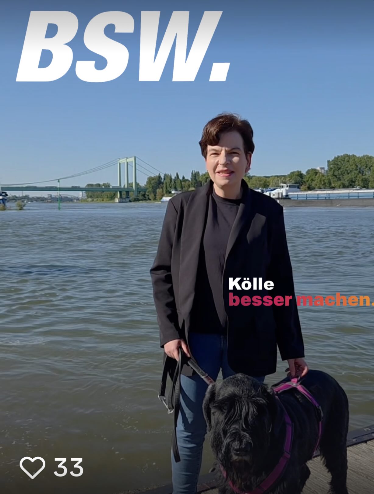 Am 14.9. im Kölner Rat: Christina Ristig für das BSW Köln