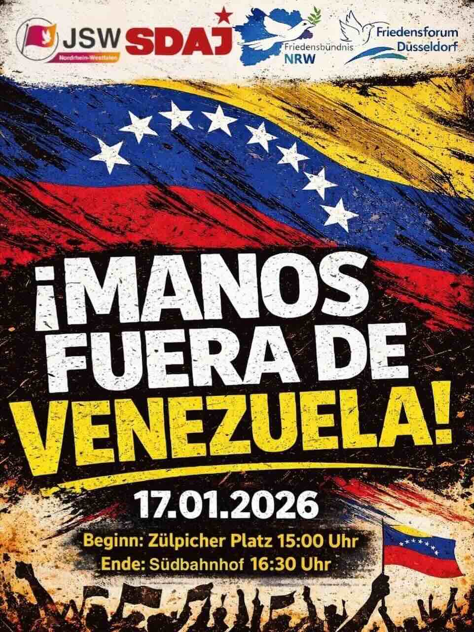 Kundgebung für Venezuela