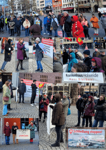 Demonstration zum Erhalt der Krankenhäuser Holweide + Amsterdamer Str.