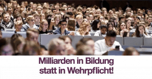 Schulstreik am 5.3. gegen Wehrpflicht, Tipps zur Kriegsdienstverweigerung