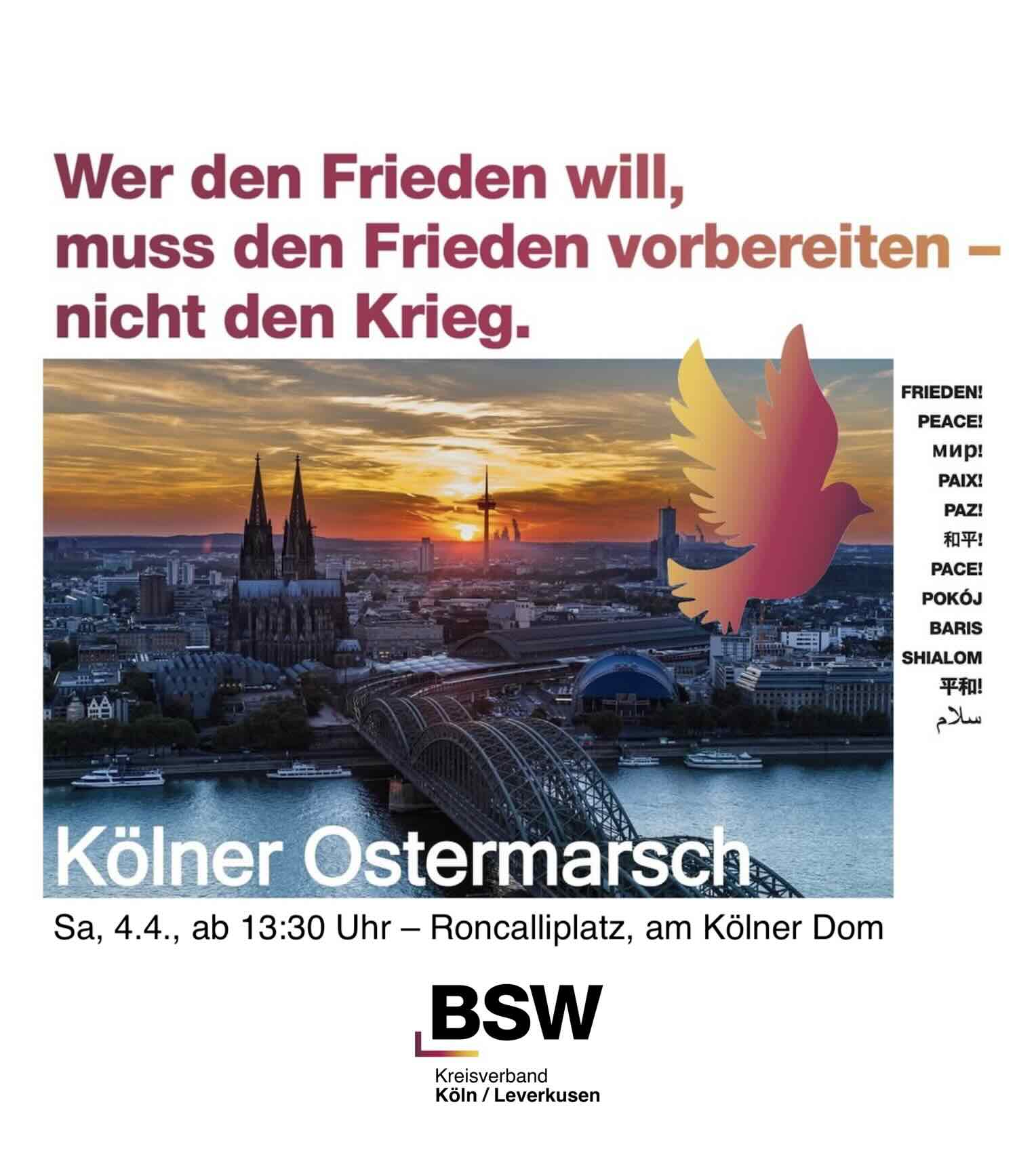 Der Kölner Ostermarsch